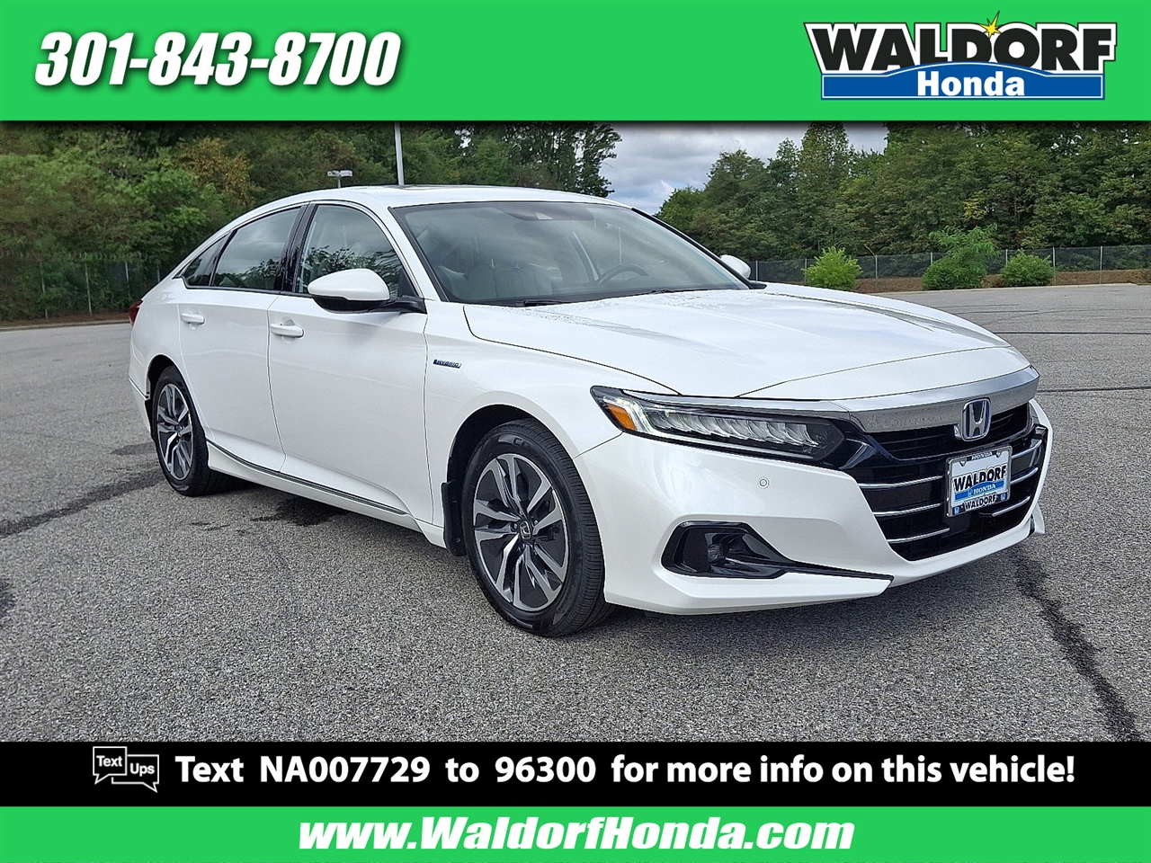 Honda Accord Hybrid EX-L 2022