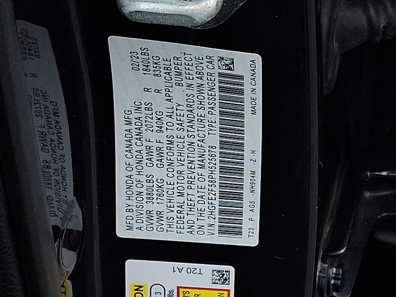 Honda Civic Sport 2023