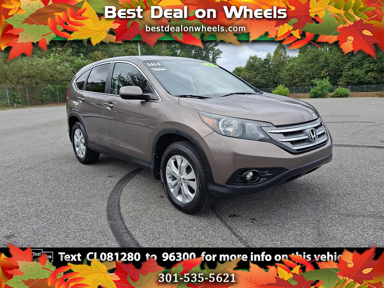 Honda CR-V EX 4WD 5-Speed AT 2012