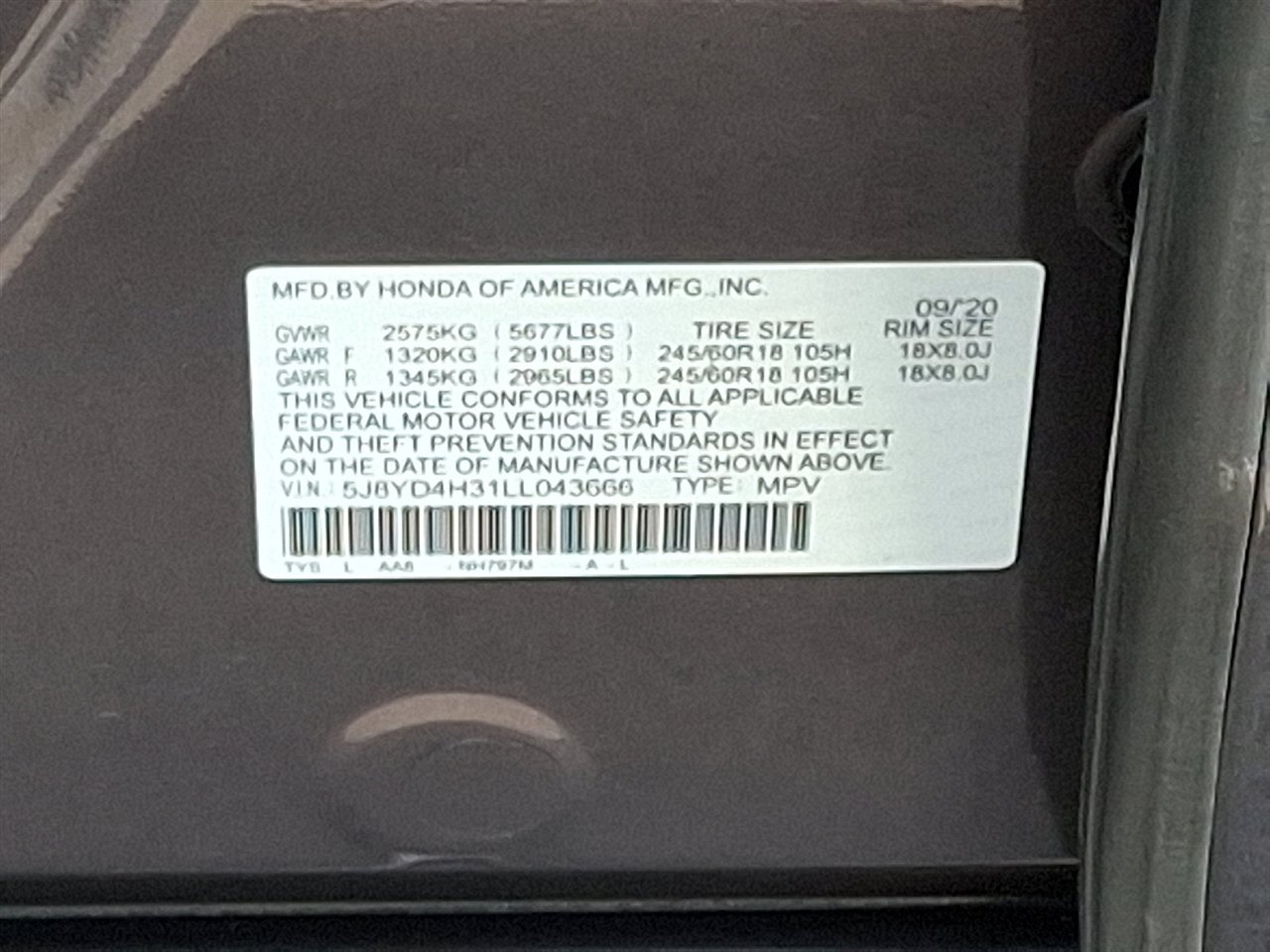 Acura MDX SH-AWD 9-Spd AT 2020