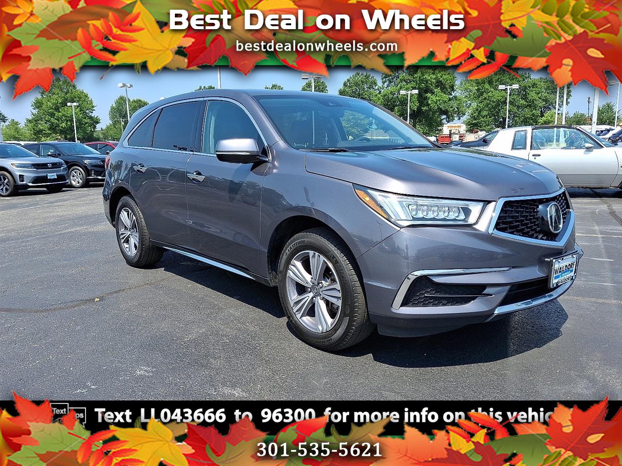 Acura MDX SH-AWD 9-Spd AT 2020