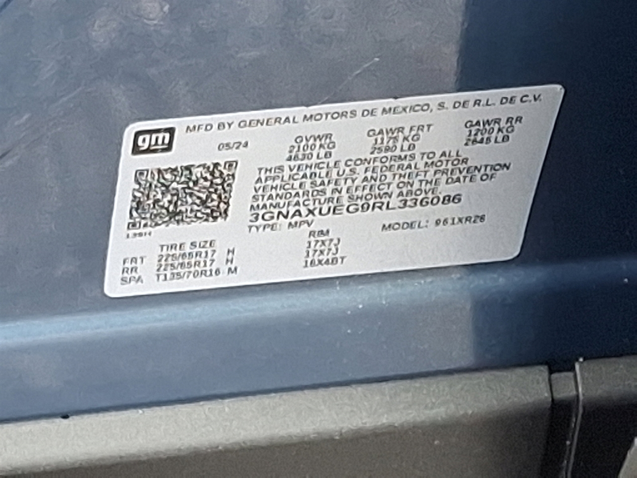 Chevrolet Equinox LT AWD 2024