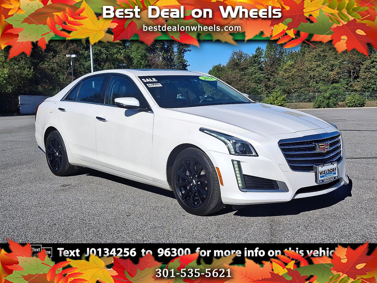 2018 Cadillac CTS 2.0L Turbo AWD