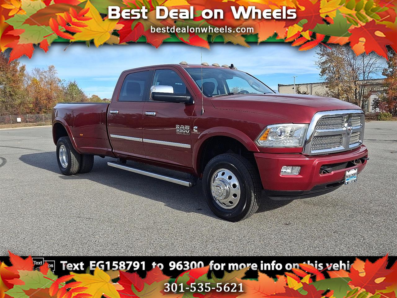 2014 Ram Ram Pickup 3500 Laramie Longhorn