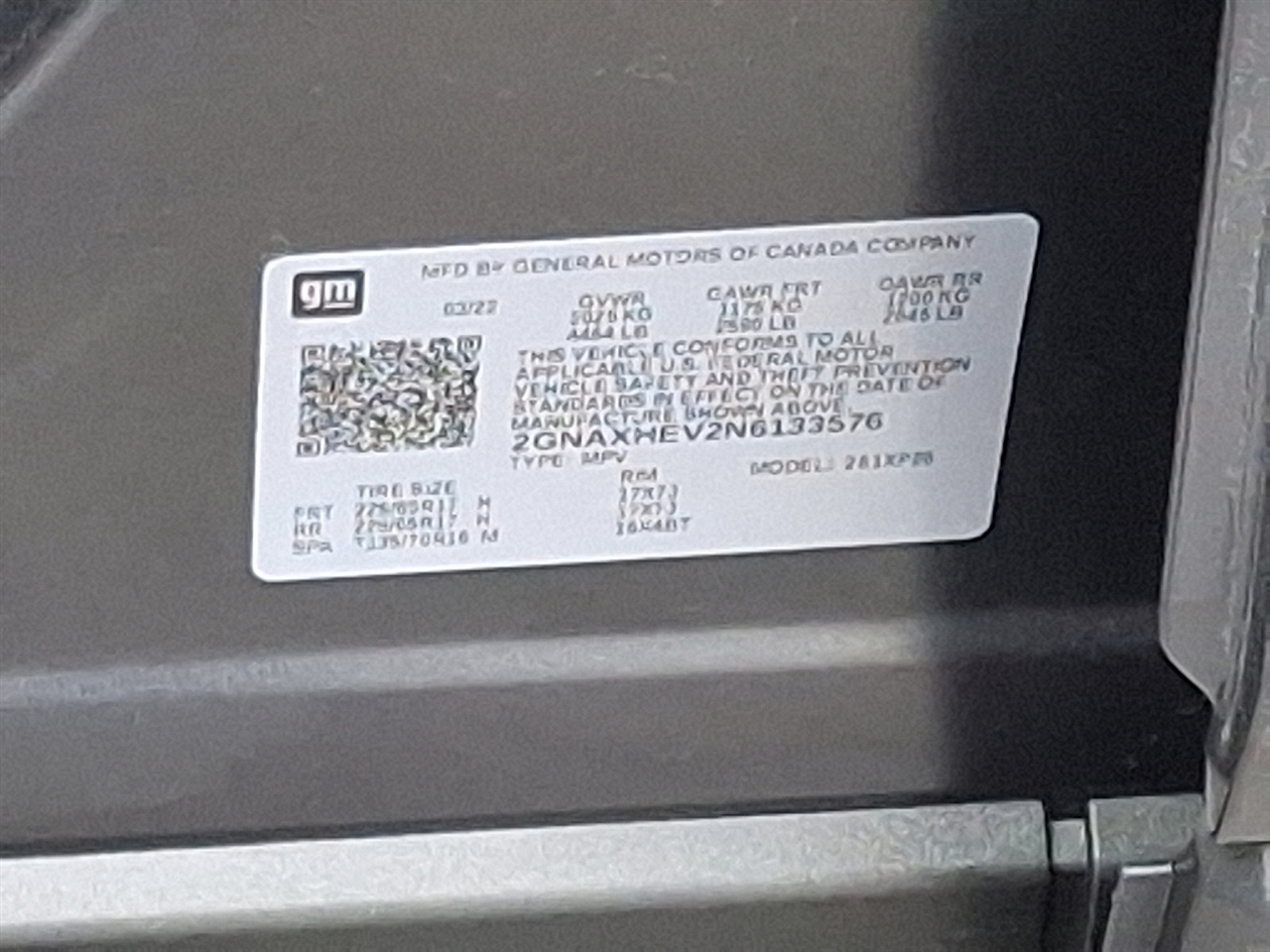 Chevrolet Equinox LS 2WD 2022