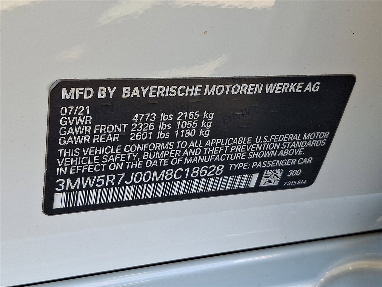 BMW 3-Series 330i xDrive 2021