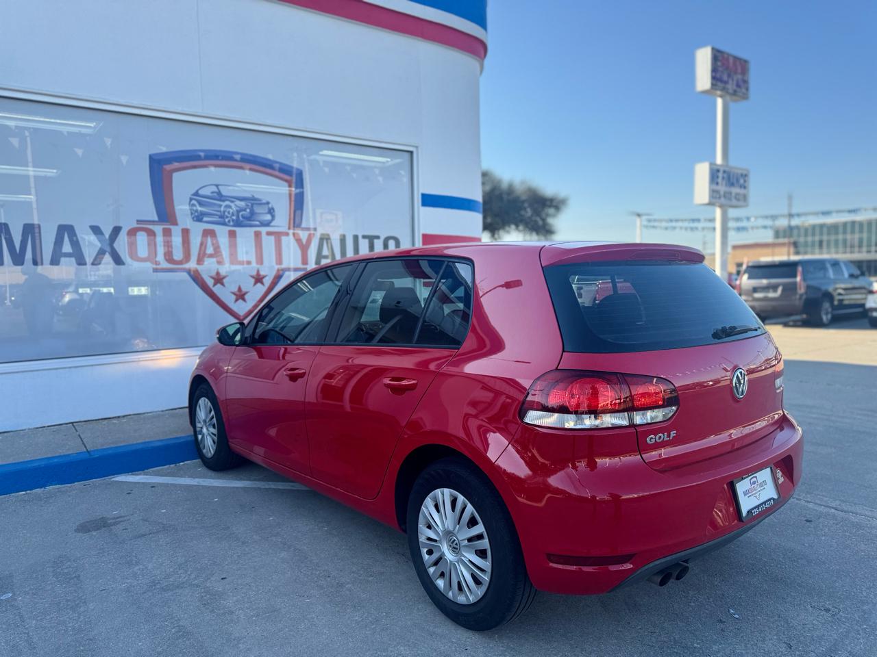 Volkswagen Golf 2.5L Conv & Sunroof 4 Door PZEV 2013