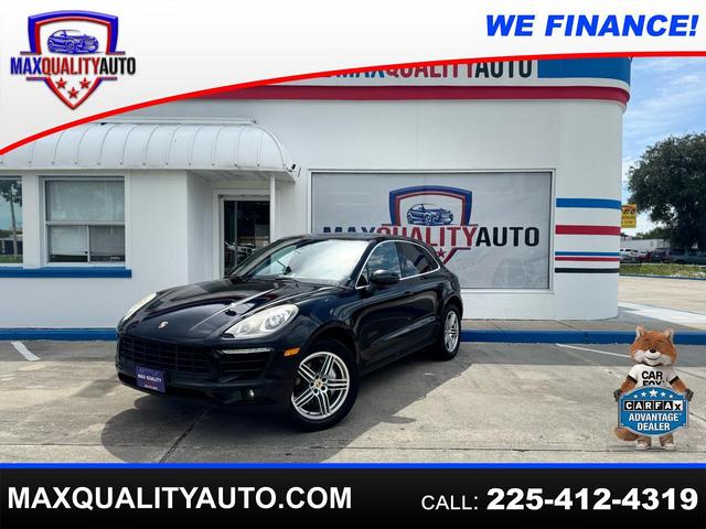 Black 2017 Porsche Macan SUV / Crossover All-Wheel Drive Automatic