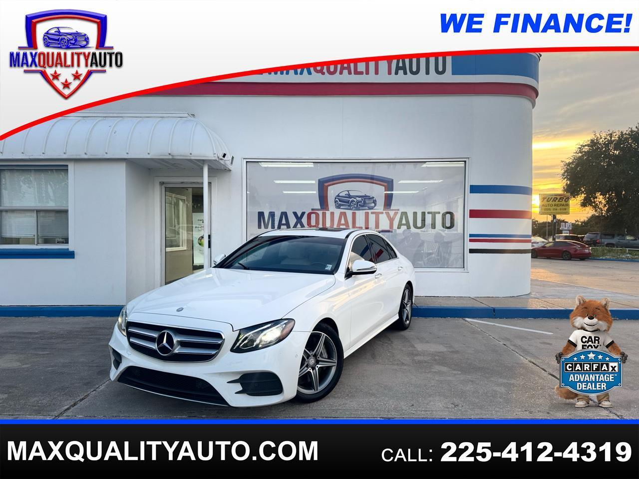 2017 Mercedes-Benz E-Class E300 Luxury Sedan