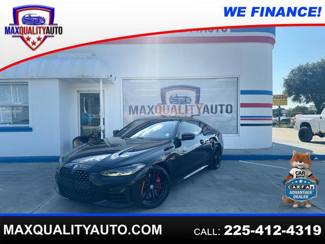 Black 2023 BMW 4 Series Coupe Rear-Wheel Drive 8-Speed Automatic