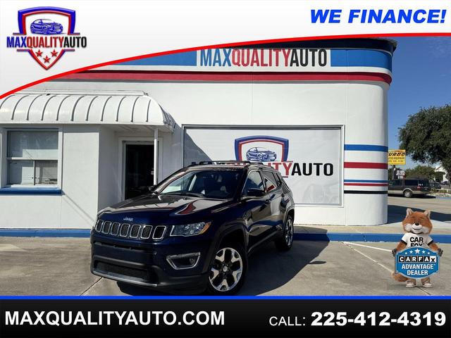 Blue 2019 Jeep Compass SUV / Crossover Four-Wheel Drive Automatic