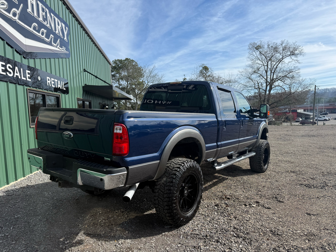 Ford Super Duty F-250 SRW 4WD Crew Cab 156" Lariat 2011