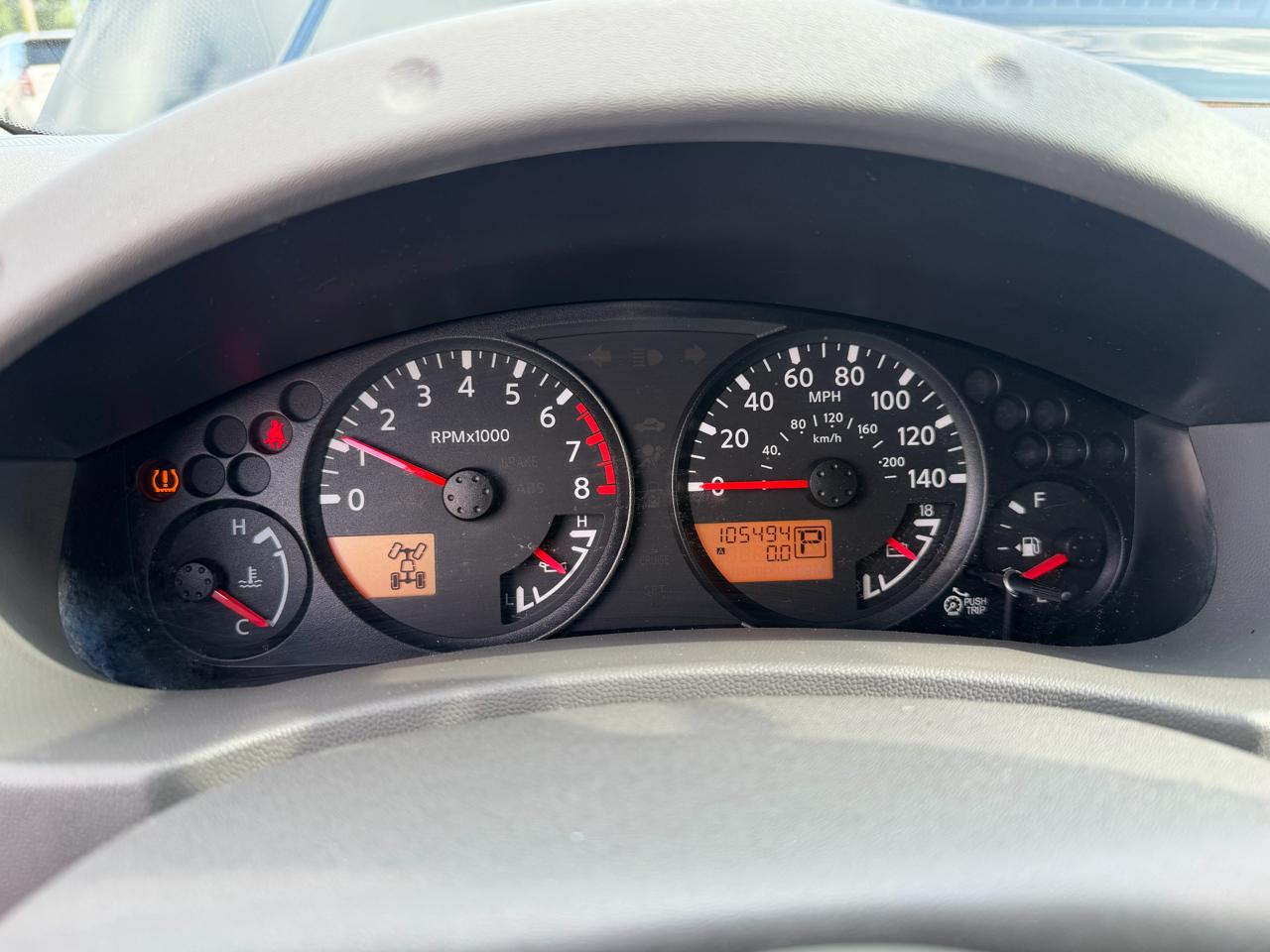 Nissan Frontier 4WD Crew Cab SWB Auto SV 2015
