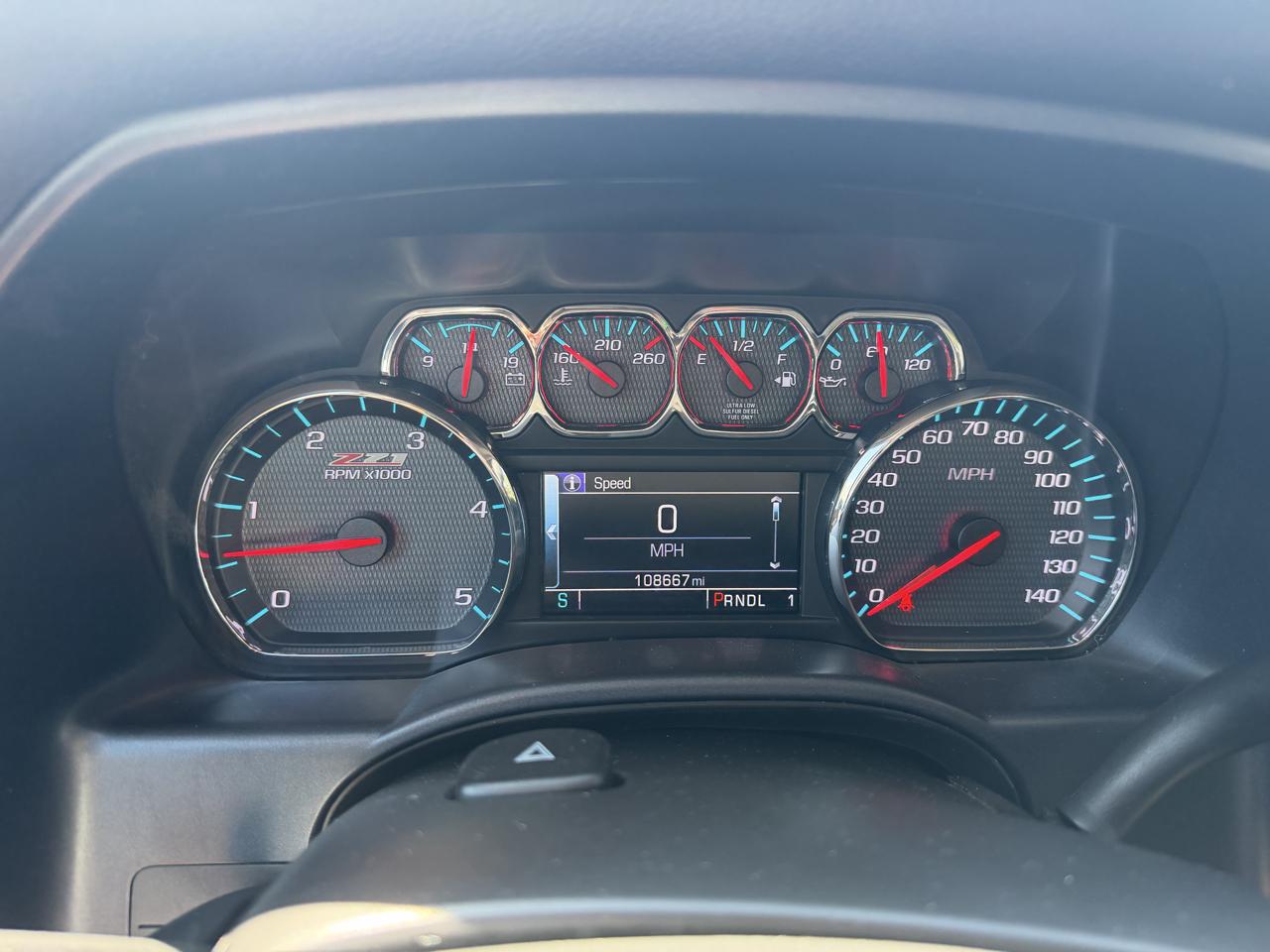 Chevrolet Silverado 2500HD 4WD Crew Cab 153.7" LT 2018