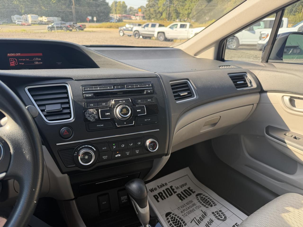 Honda Civic Sedan 4dr CVT LX 2015