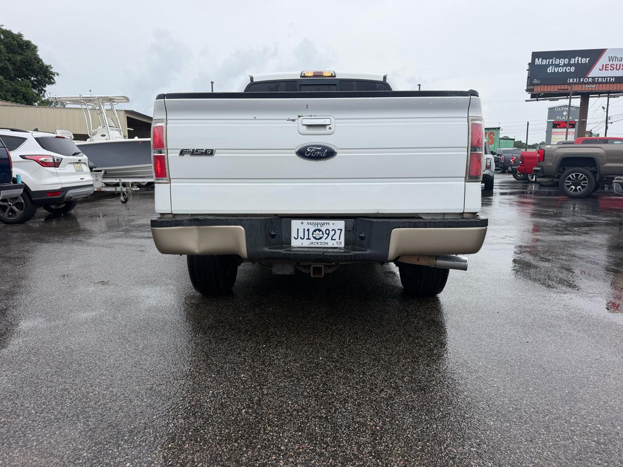 Ford F-150 SuperCrew 139" Lariat 4WD 2012