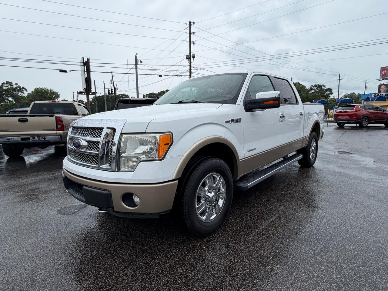 Ford F-150 SuperCrew 139" Lariat 4WD 2012
