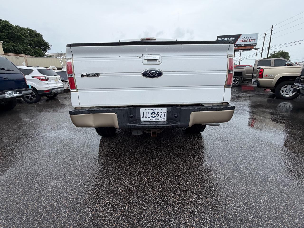 Ford F-150 SuperCrew 139" Lariat 4WD 2012