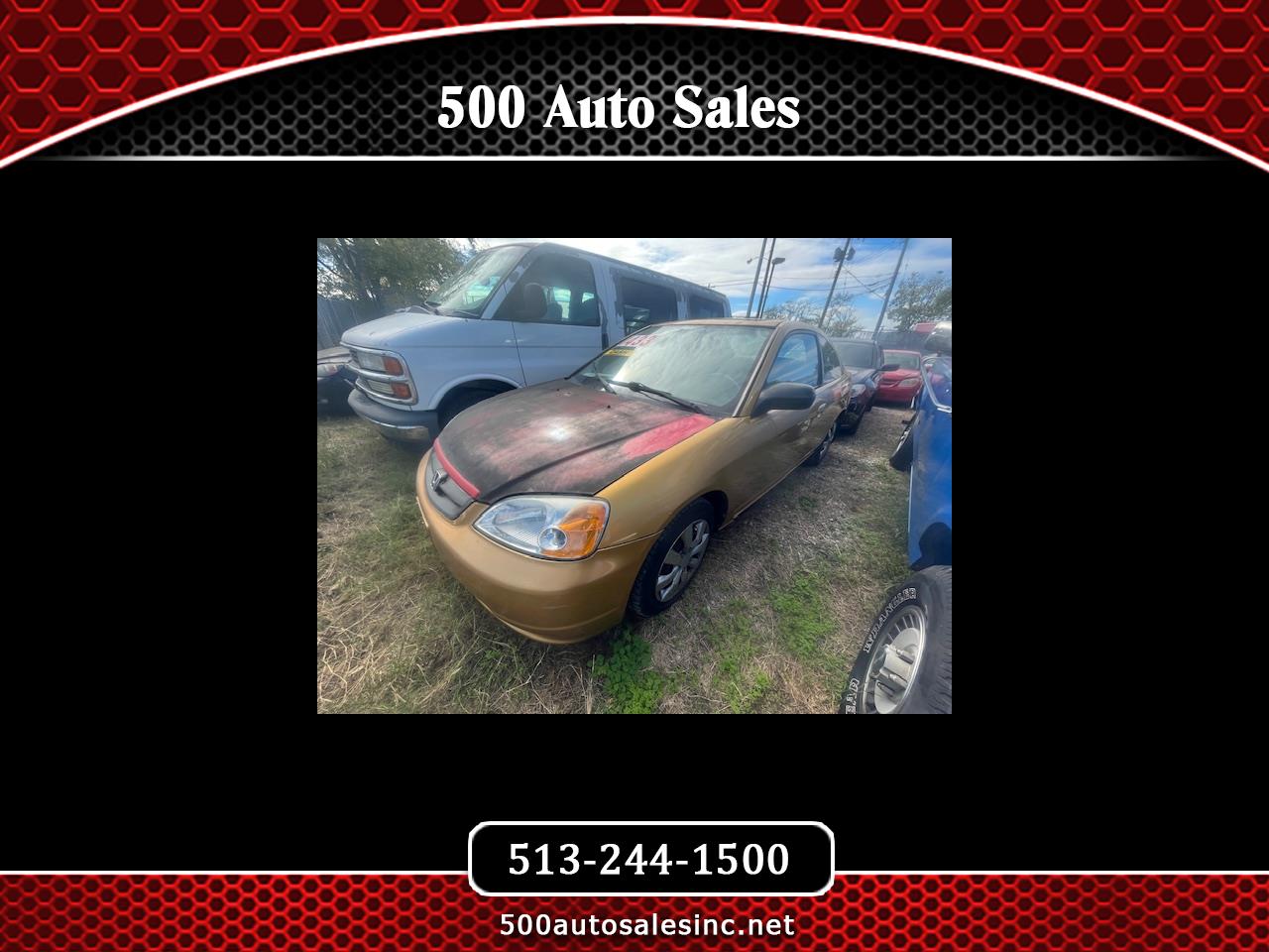 2001 Honda Civic EX coupe