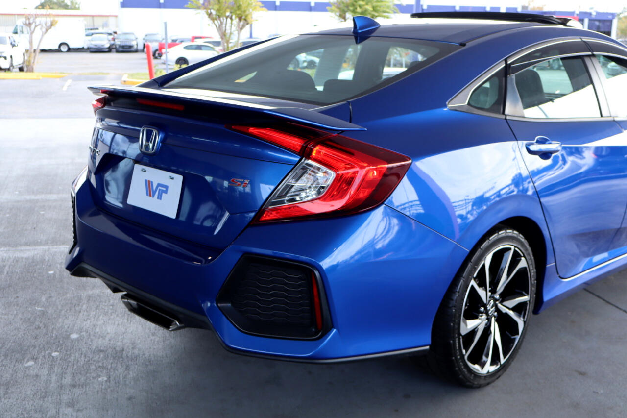 Honda Civic Sedan Si Manual 2017