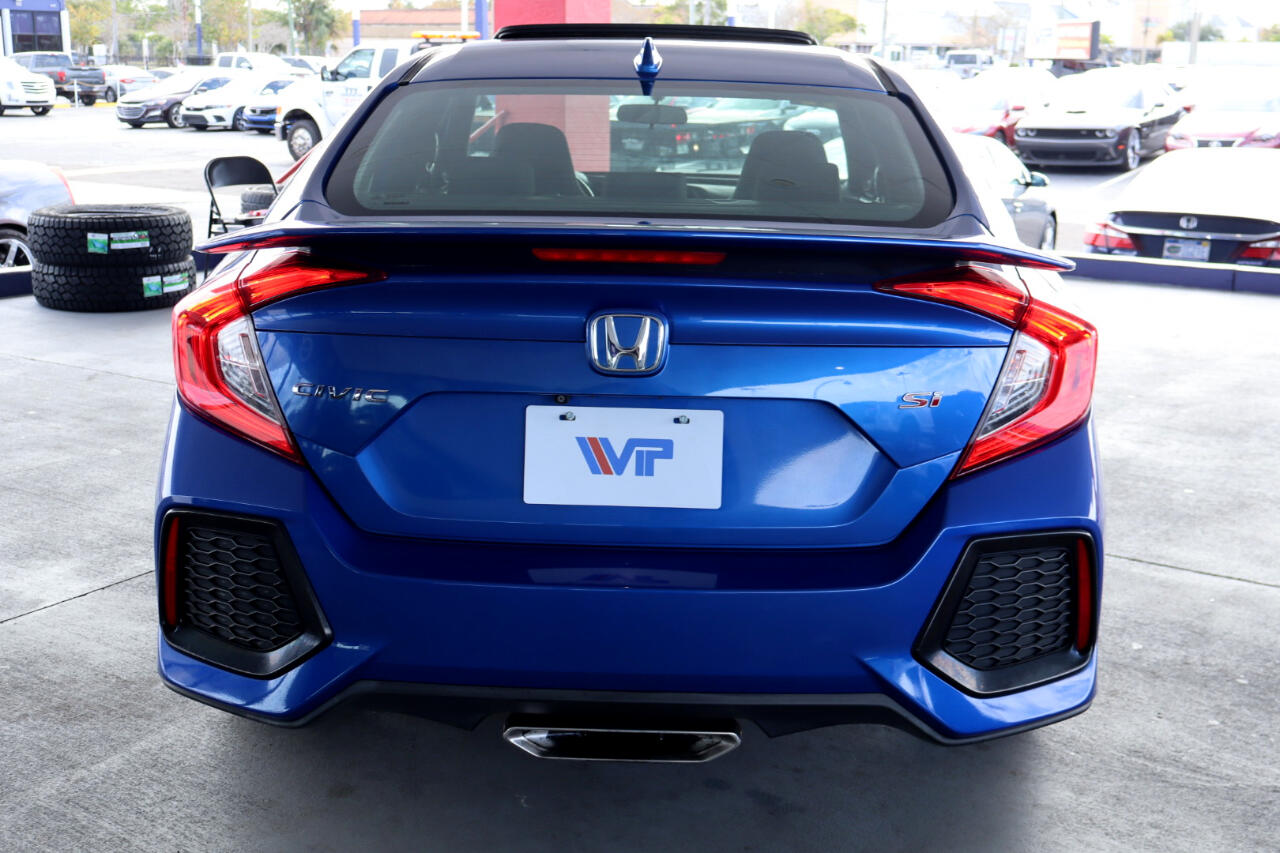 Honda Civic Sedan Si Manual 2017