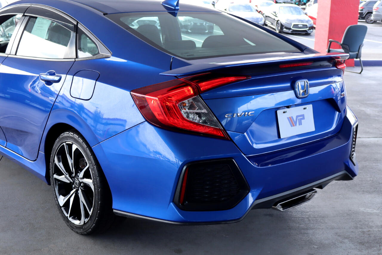 Honda Civic Sedan Si Manual 2017