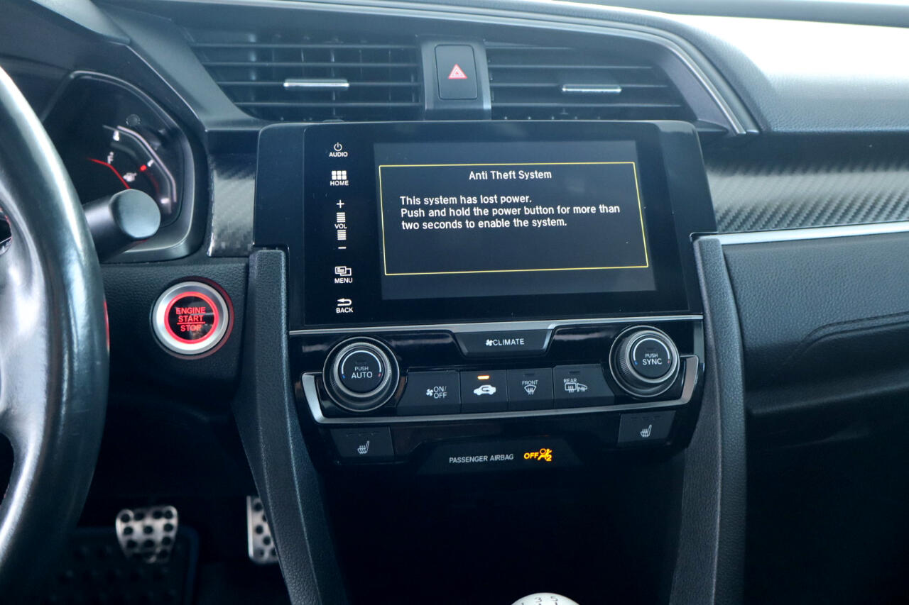 Honda Civic Sedan Si Manual 2017