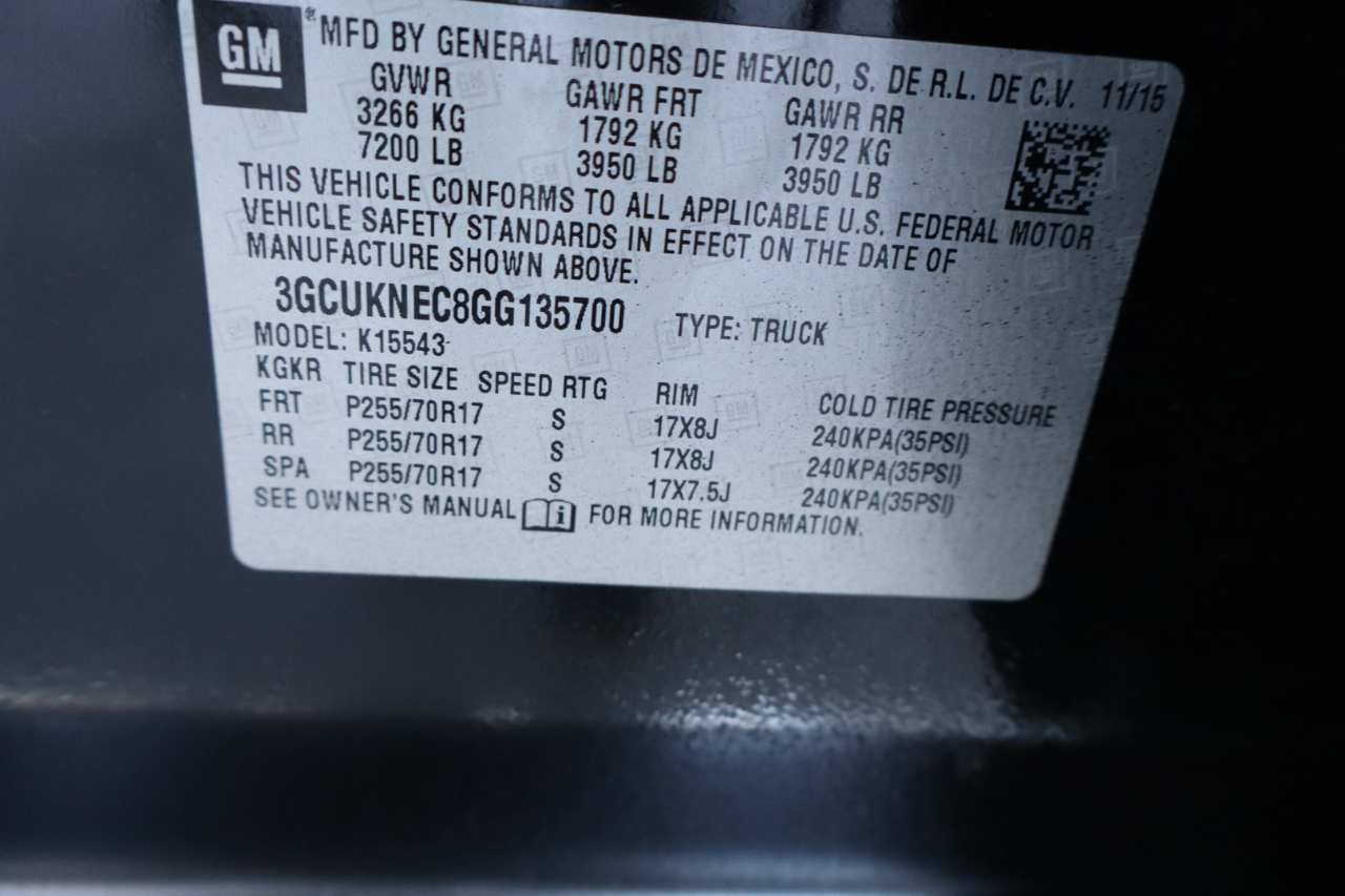 Chevrolet Silverado 1500 4WD Crew Cab 143.5" LS 2016