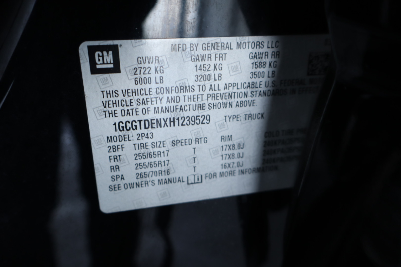 Chevrolet Colorado 4WD Crew Cab 128.3" Z71 2017