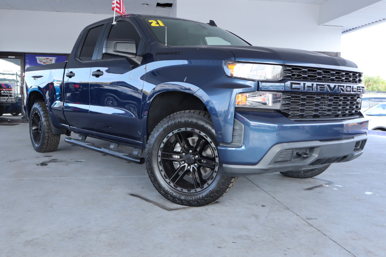 Chevrolet Silverado 1500 2WD Double Cab 147" Custom 2021
