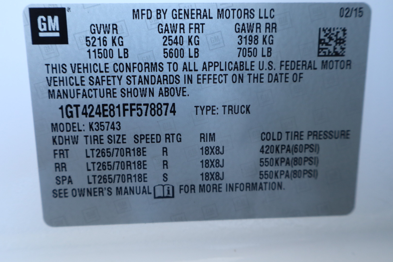 GMC Sierra 3500HD available WiFi 4WD Crew Cab 153.7" Denali 2015