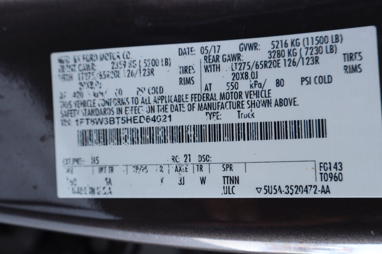 Ford Super Duty F-350 SRW 4WD SuperCab 158" Lariat 2017