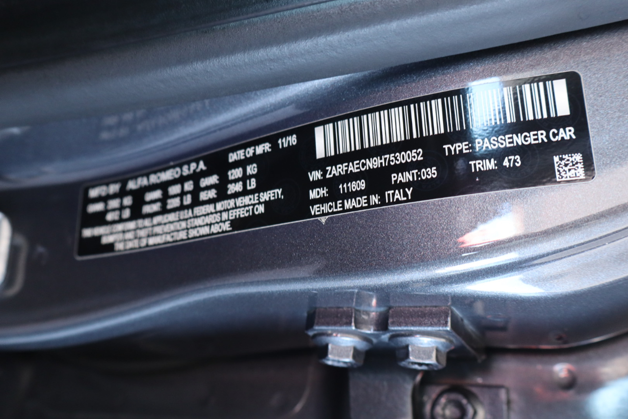 Alfa Romeo Giulia Ti RWD 2017