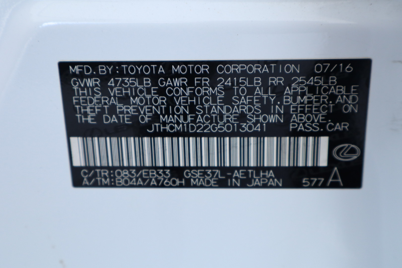 Lexus IS 300 4dr Sdn AWD 2016