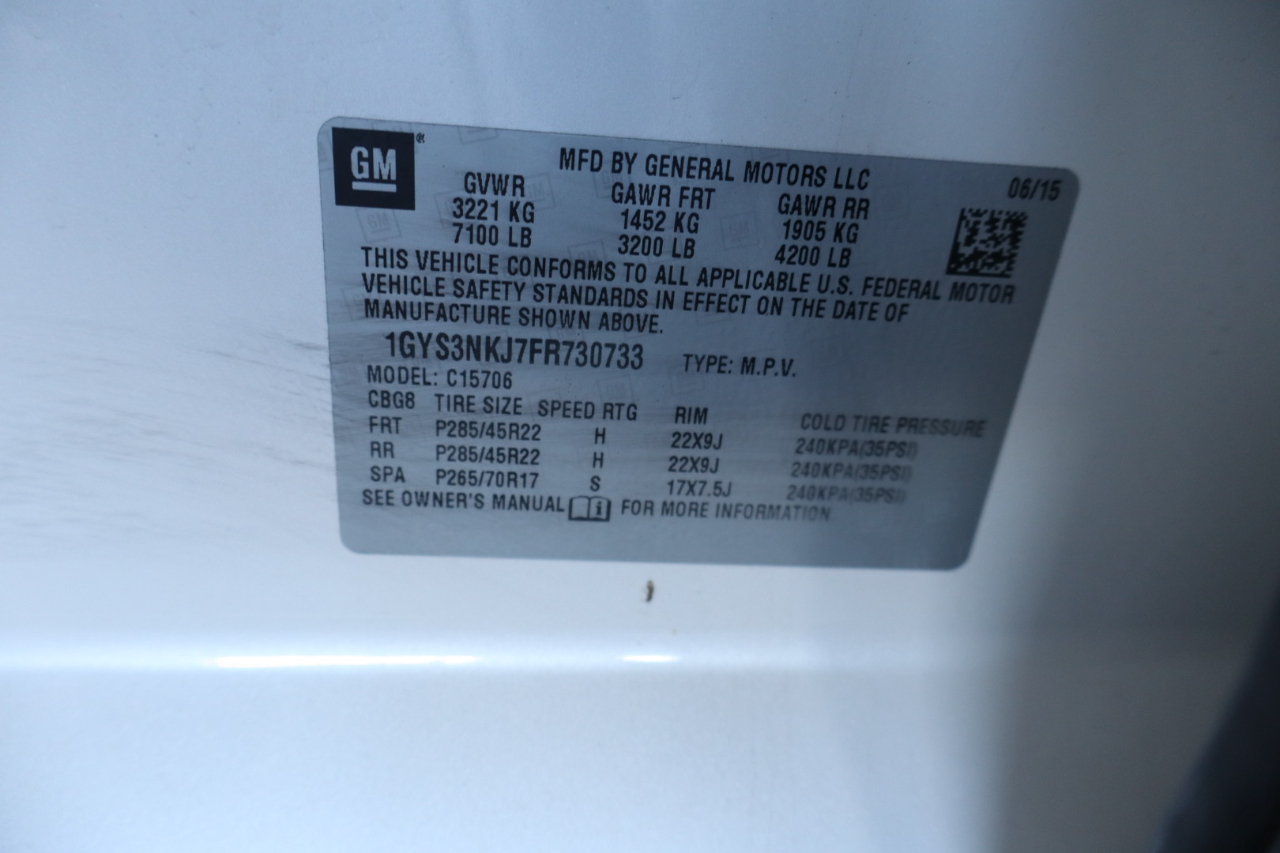 Cadillac Escalade 2WD 4dr Premium 2015