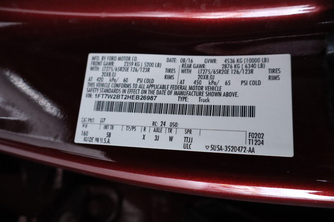 Ford Super Duty F-250 SRW Lariat 4WD Crew Cab 6.75' Box 2017