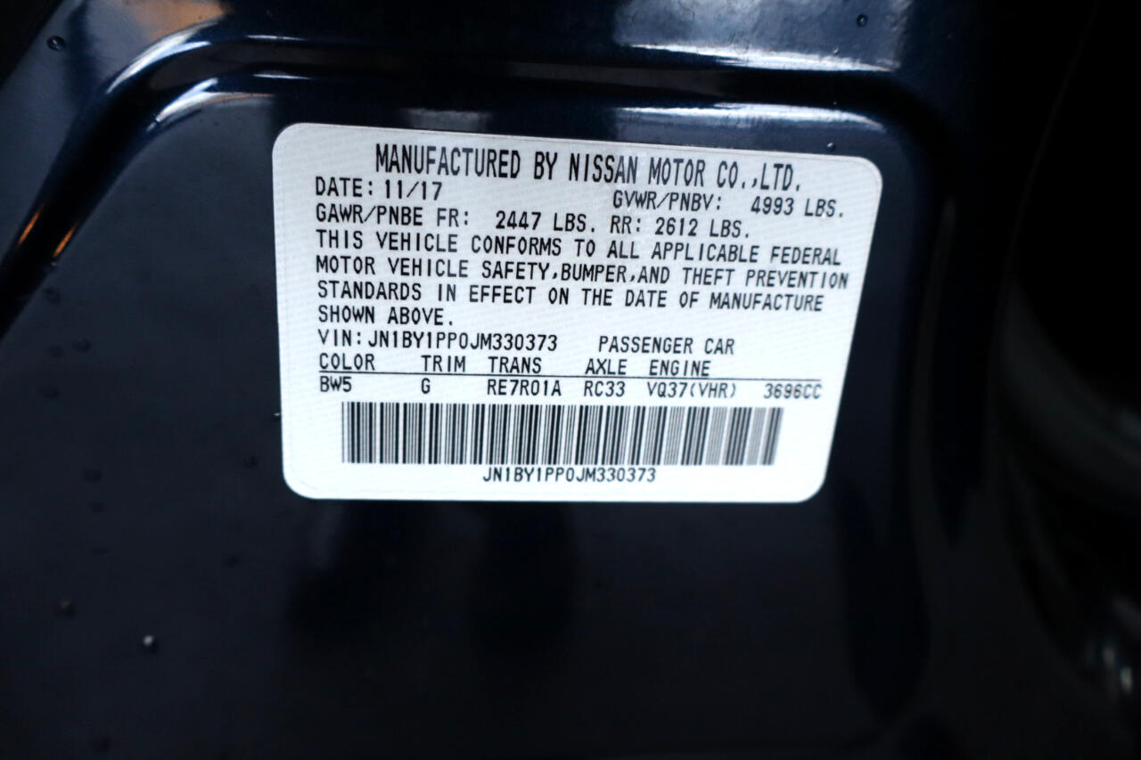 Infiniti Q70L 3.7 LUXE RWD 2018