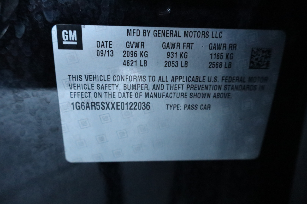 Cadillac CTS Sedan 4dr Sdn 2.0L Turbo Luxury RWD 2014