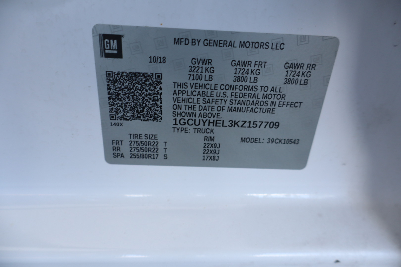 Chevrolet Silverado 1500 4WD Crew Cab 147" High Country 2019