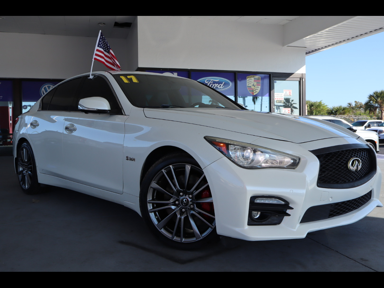 Infiniti Q50 Red Sport 400 AWD 2017