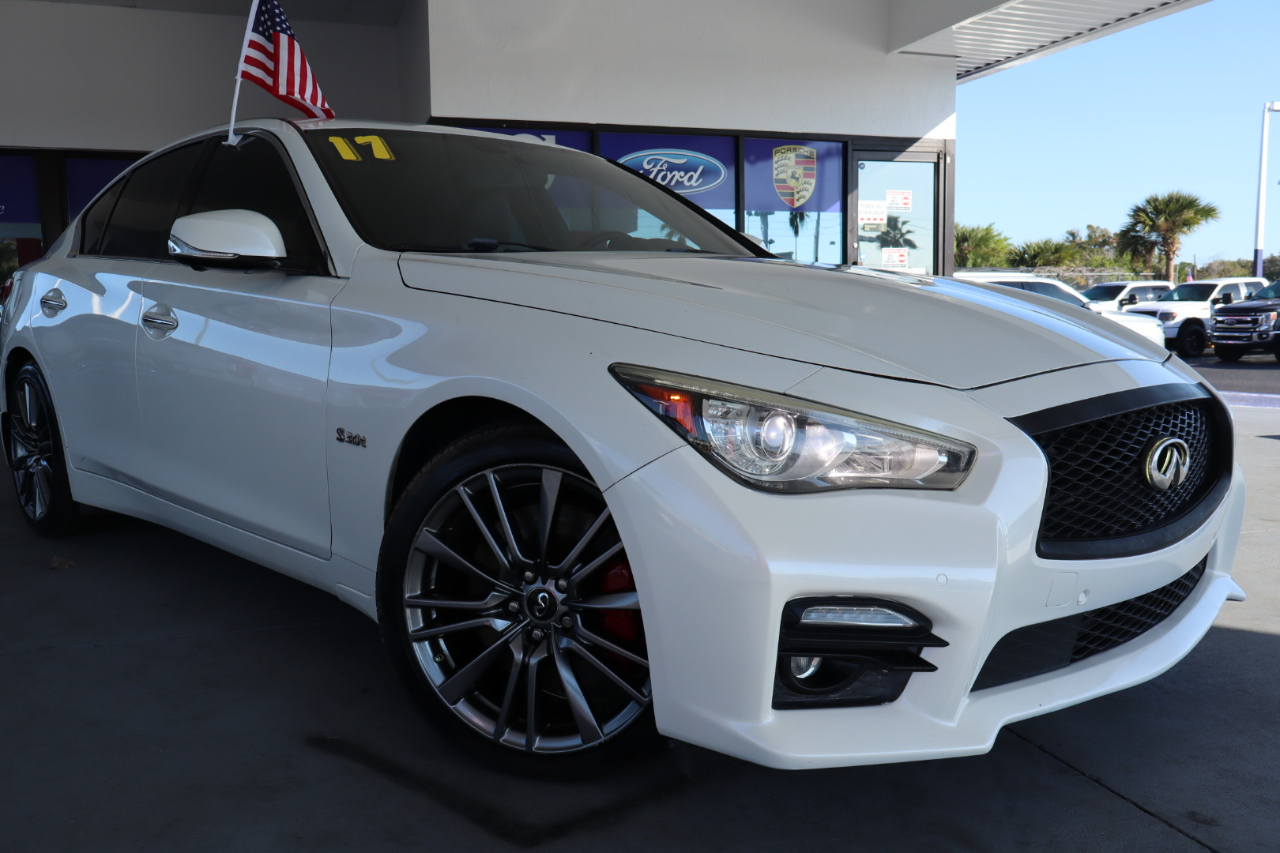Infiniti Q50 Red Sport 400 AWD 2017