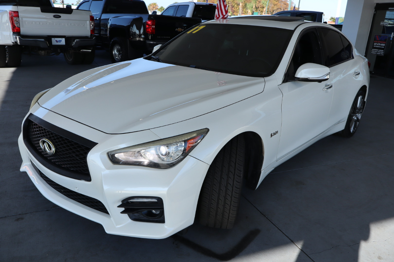 Infiniti Q50 Red Sport 400 AWD 2017