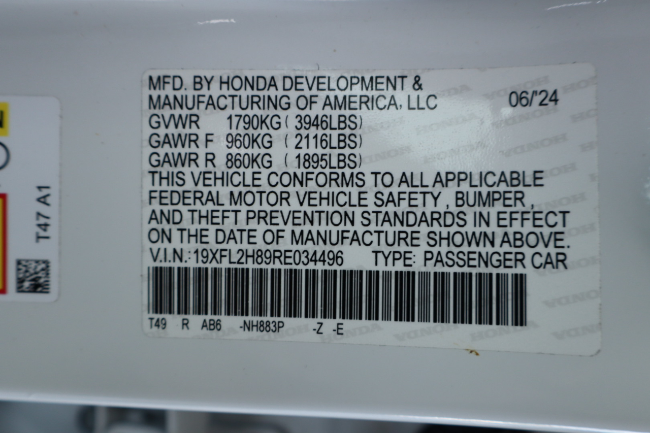 Honda Civic Hatchback Sport CVT 2024