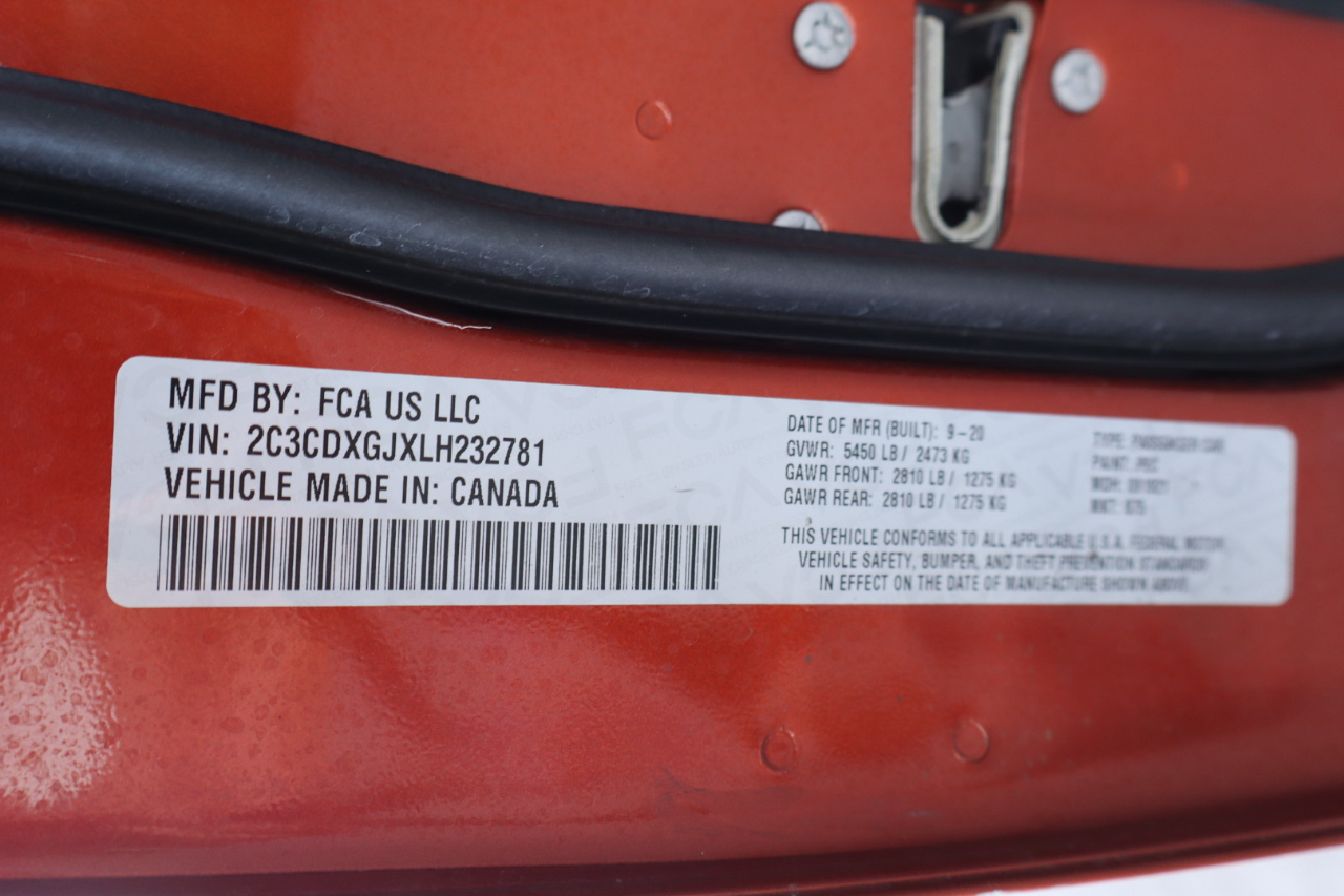 Dodge Charger Scat Pack RWD 2020