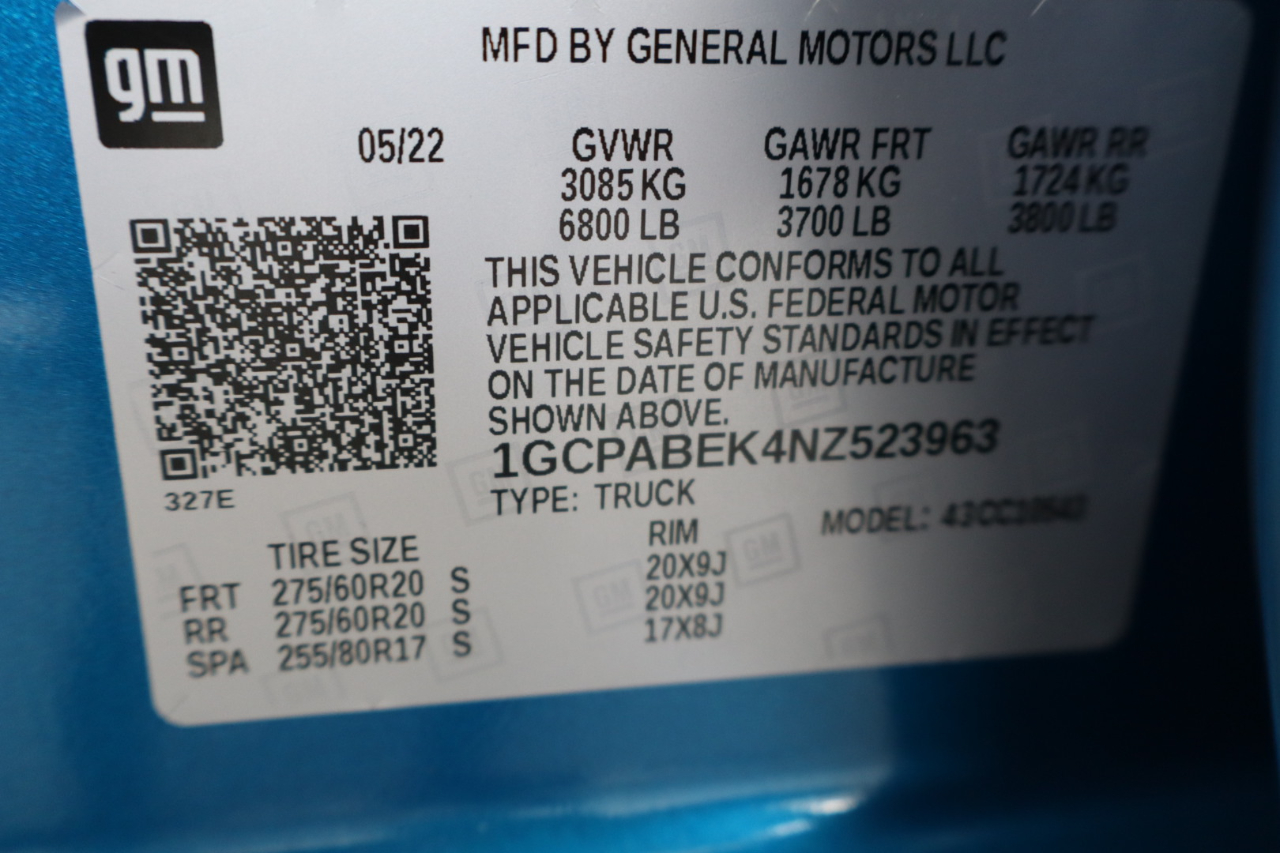 Chevrolet Silverado 1500 2WD Crew Cab 147" Custom 2022