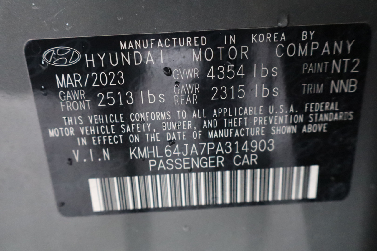Hyundai Sonata SEL 2.5L 2023