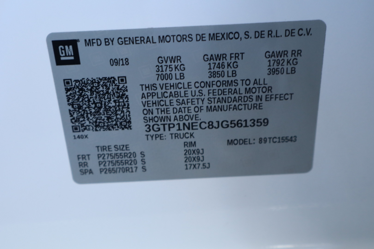 GMC Sierra 1500 2WD Crew Cab 143.5" SLT 2018