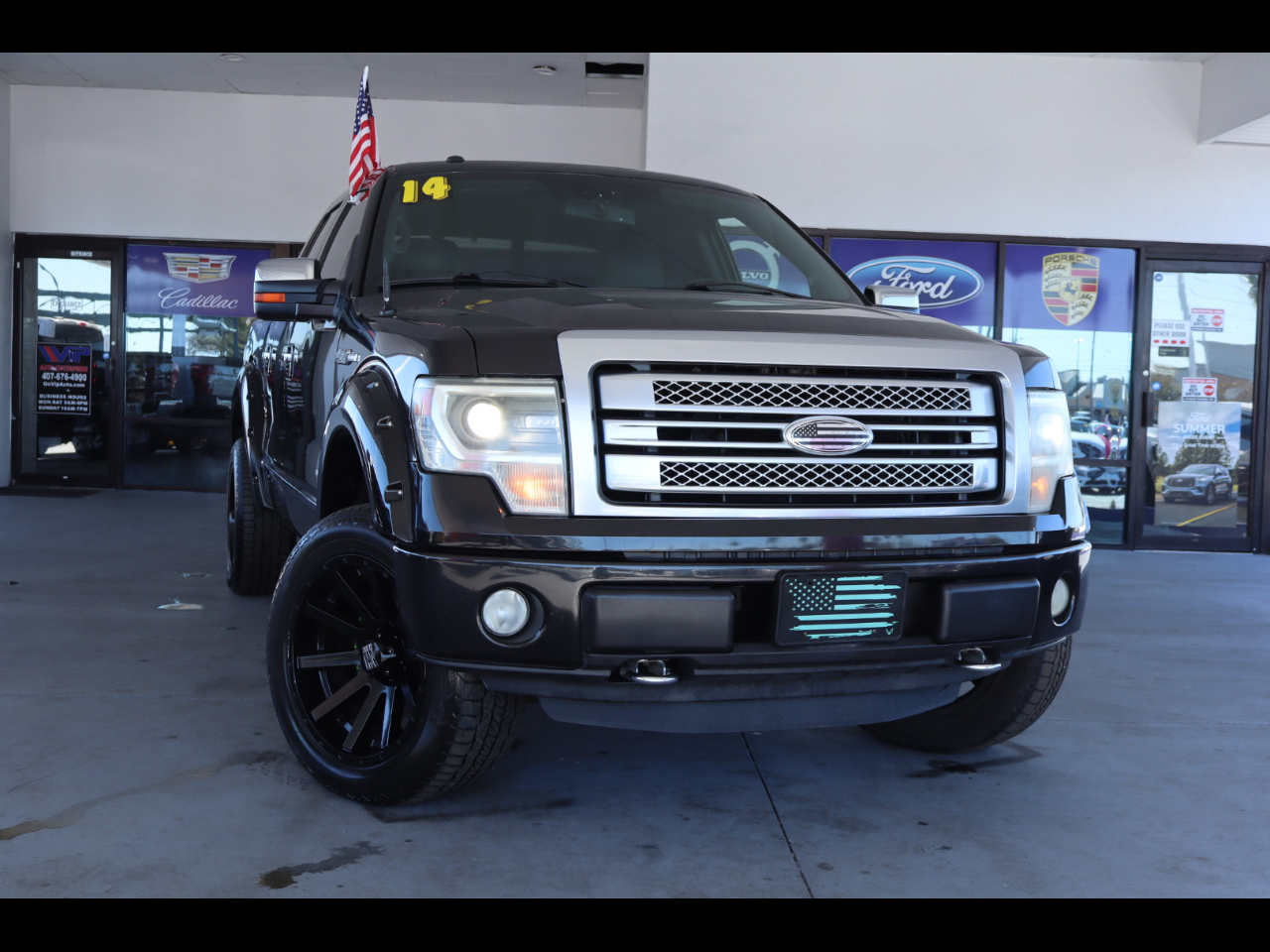 Ford F-150 4WD SuperCrew 145" Platinum 2014