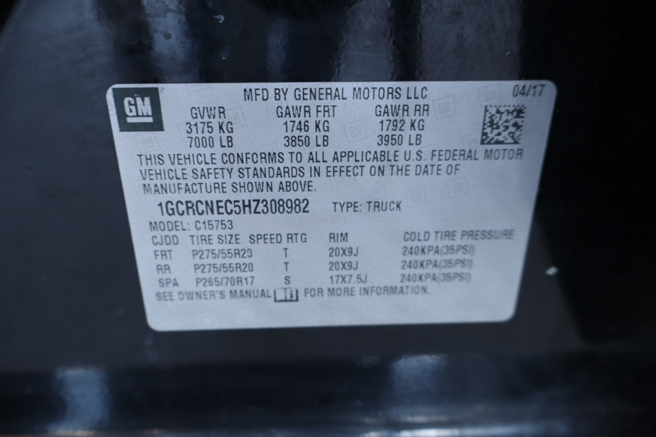 Chevrolet Silverado 1500 2WD Double Cab 143.5" Work Truck 2017