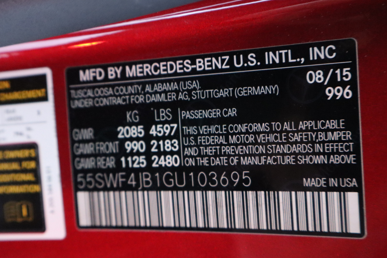 Mercedes-Benz C-Class 4dr Sdn C 300 RWD 2016